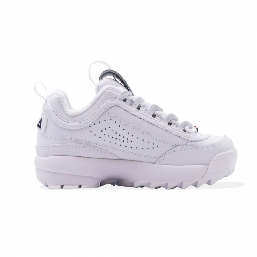 FILA DISRUPTOR II PREMIUM KIDS KSS21040-125 WHITE/WHITE