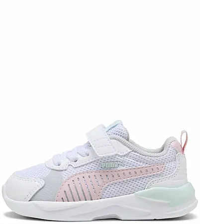 PUMA X-RAY 3 LT AC+INF 401495 04 WHITE/ROSE MAUVE/BLUE