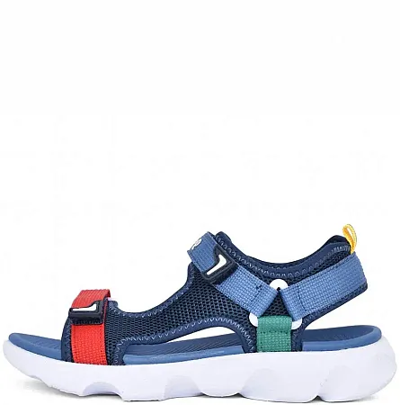 GARVALIN SANDALIA CINTAS 252870-A089 AZUL MARINO