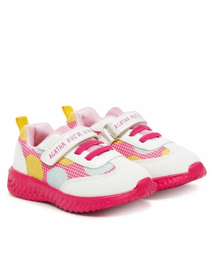 AGATHA RUIZ DE LA PRADA DEPORTIVO LUNARES 252920-B0502 BLANCO