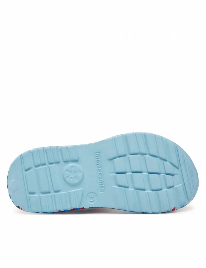 BIOMECANICS SANDALIA ESTAMPADA 252295-A090 AZUL ELÉCTRICO