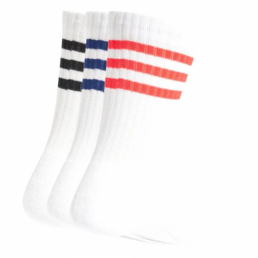 ADIDAS 3S C SPW CRW 3P SOCKS JC8839 WHITE/WHITE/WHITE