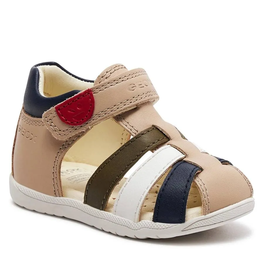 GEOX B S.MACCHIA B. B254VA 085BC C5244 BEIGE/MULTICOLOR