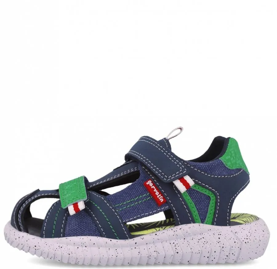 GARVALIN SANDALIA URBAN 252877-A0891 AZUL MARINO