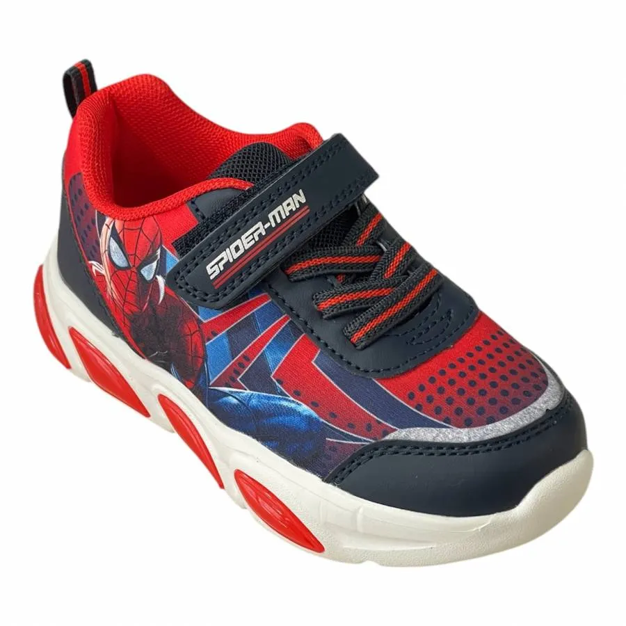 SPIDER-MAN SNEAKER LED LIGHTS SP013979 NAVY/RED