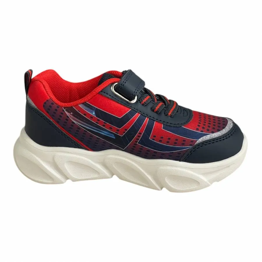 SPIDER-MAN SNEAKER LED LIGHTS SP013979 NAVY/RED