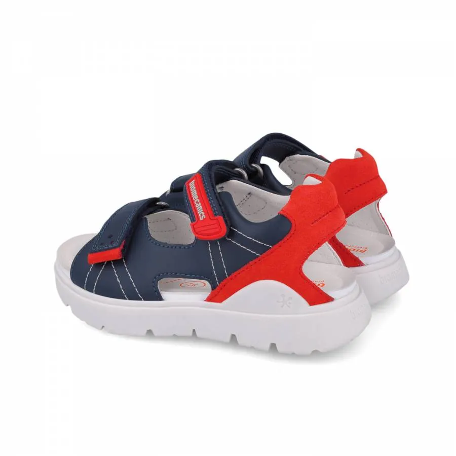 BIOMECANICS SANDALIA URBAN 252229-A183 NAVY/RED