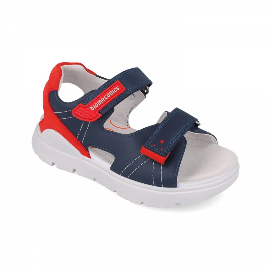 BIOMECANICS SANDALIA URBAN 252229-A183 NAVY/RED