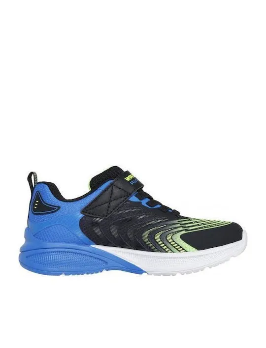 SKECHERS MICROSPEC MAX ADVANCE-VORTIVOX 403938L/BBLM BLK/BLUE/LIME
