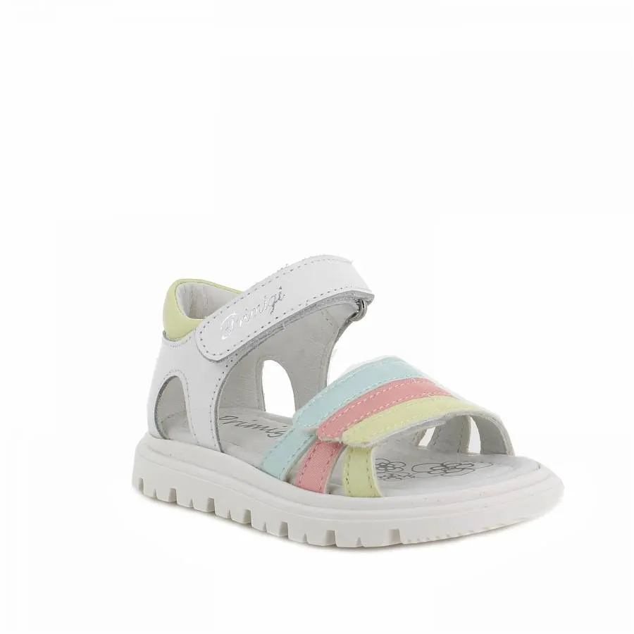 PRIMIGI HAPPY VIBE NAPPA SANDAL 7915600 IR BIANCO/LIME