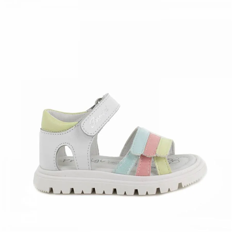 PRIMIGI HAPPY VIBE NAPPA SANDAL 7915600 IR BIANCO/LIME