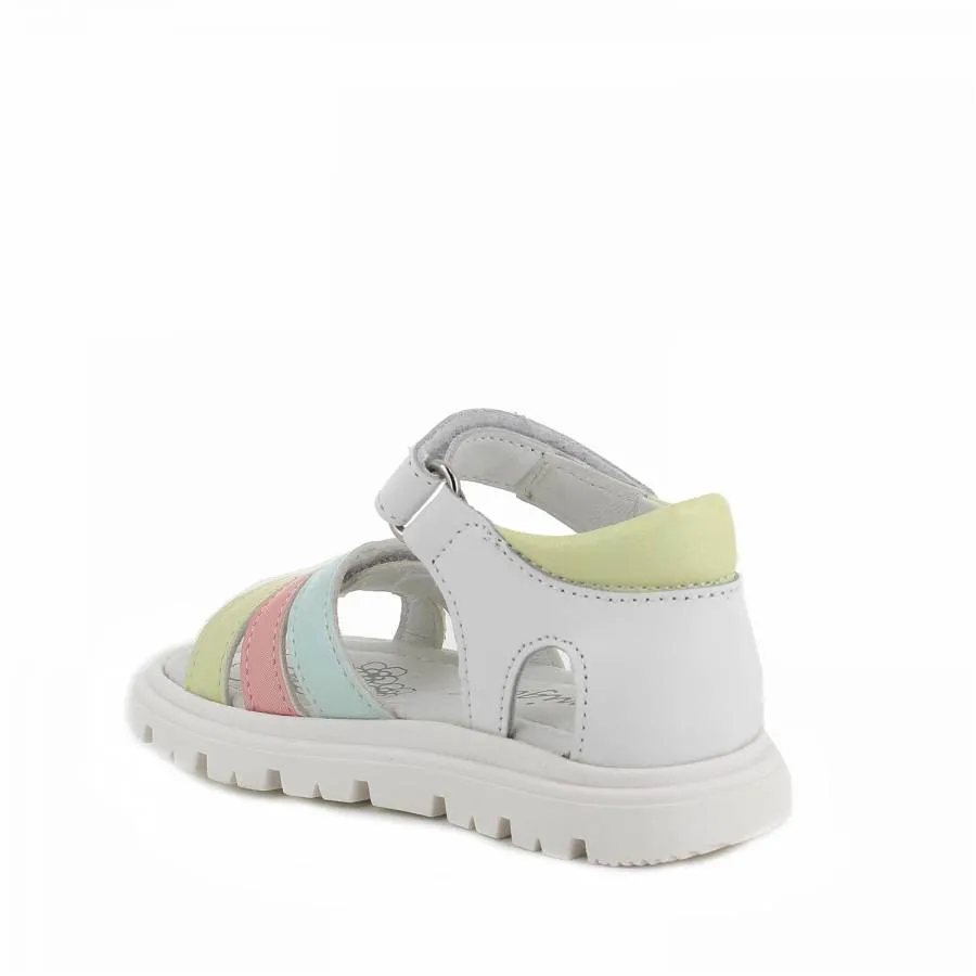 PRIMIGI HAPPY VIBE NAPPA SANDAL 7915600 IR BIANCO/LIME
