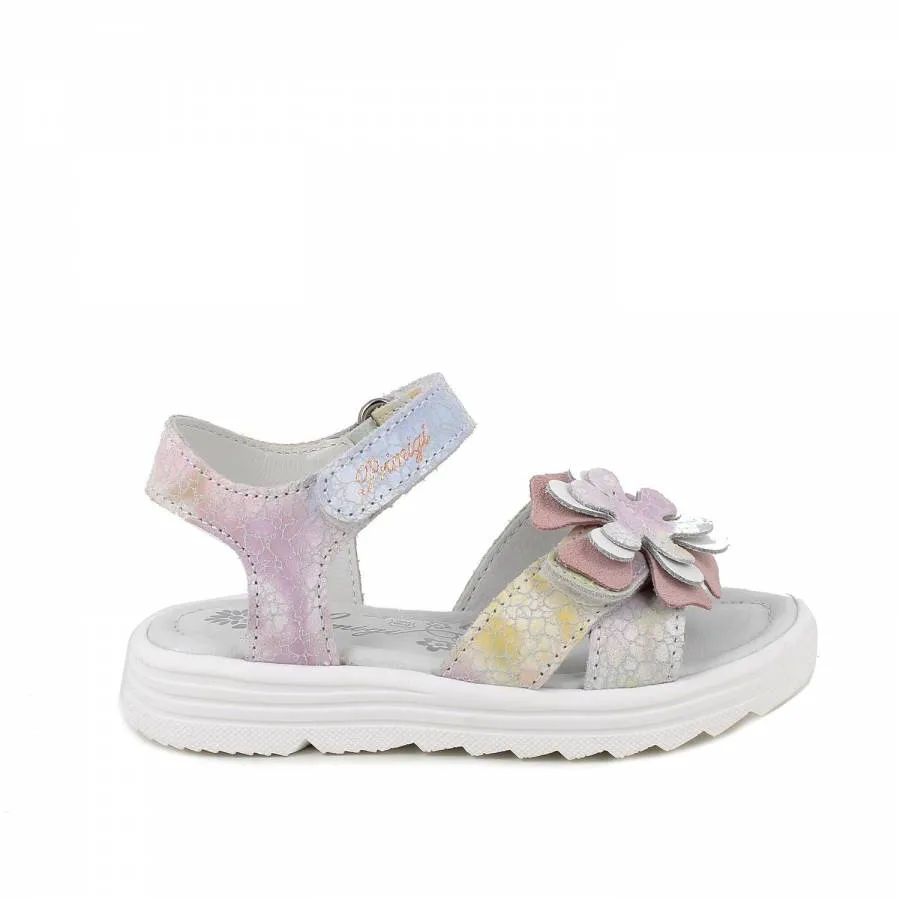 PRIMIGI GIRL CUTE SANDAL ST.RAINBOW 7917722  BIANCO PASTELLO