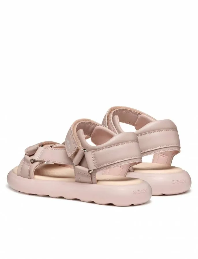 GEOX J SANDAL PUFFYPOP J55MSC 000BC C8014 OLDE ROSE