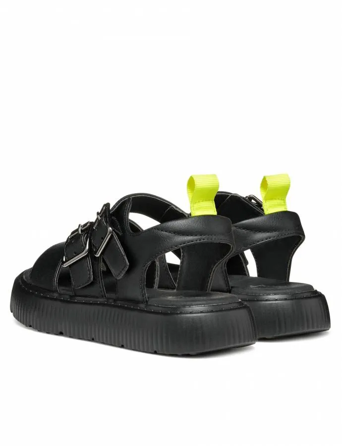 GEOX J SANDAL KODETTE J55DBG 000BC C9999 1 BLACK