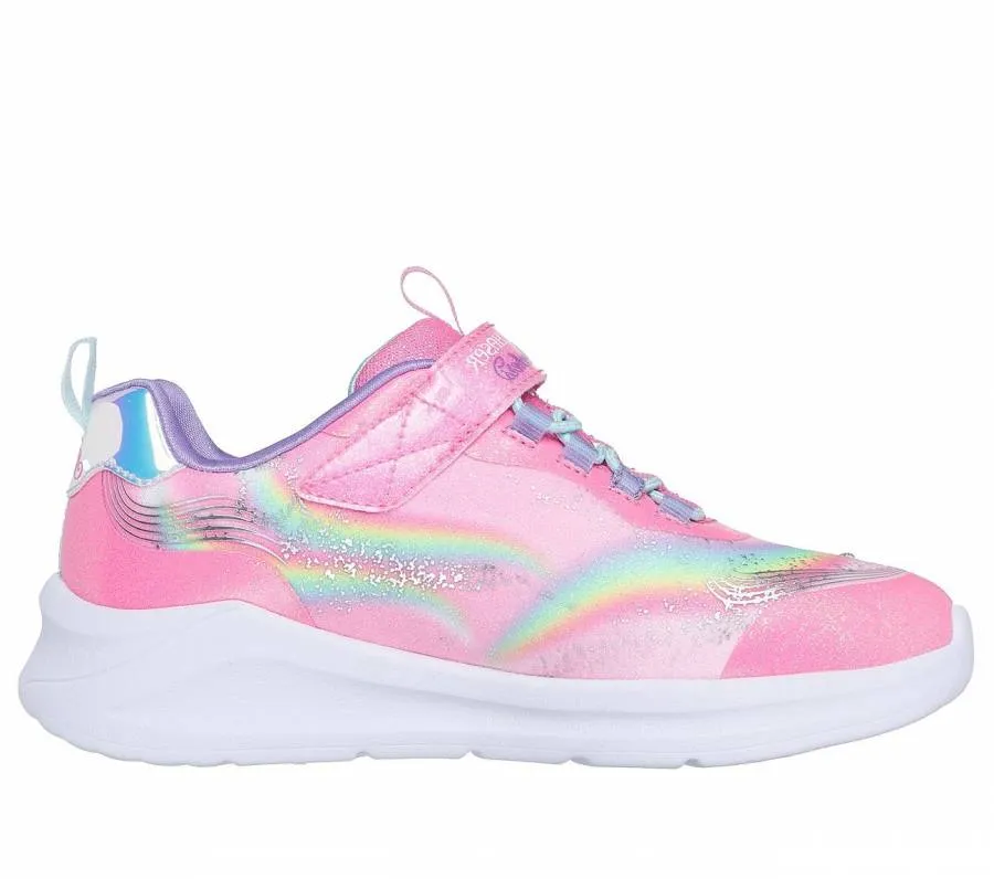 SKECHERS S LIGHTS-UNICORN CHASER 302298L/PKMT PINK/MULTI