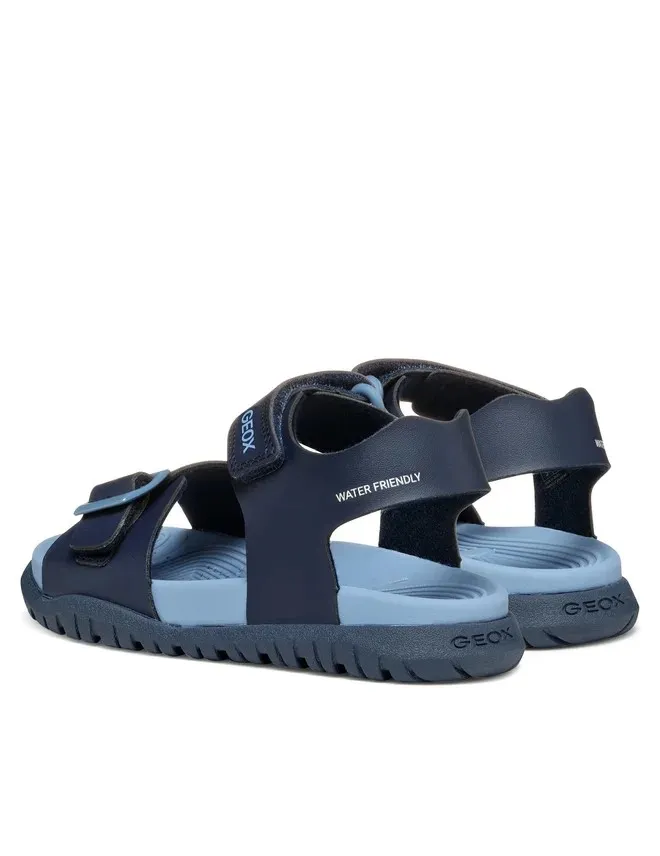 GEOX J SANDAL FUSBETTO J35HMA 000BC C4250 NAVY/DR SKY