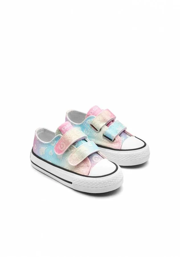 CONGUITOS SNEAKERS LOW UNICORN GLITTER OSSH141093-MULT GLITTER MULTI