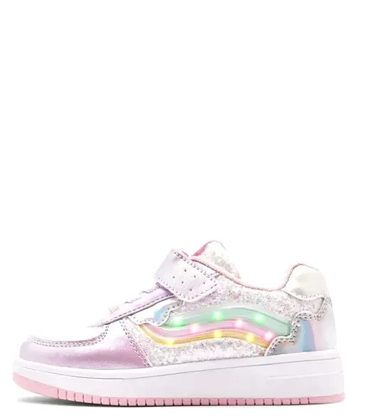 CONGUITOS SNEAKERS RAINBOW FANTASY MULTI LIGHT COSH224047-MULT PINK/WHITE