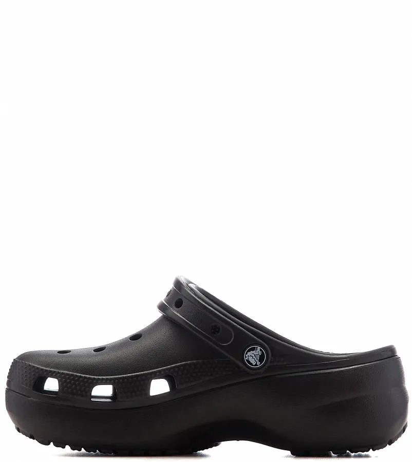 CROCS CLASSIC PLATFORM CLOG W 206750-001 BLACK/BLACK