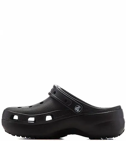 CROCS CLASSIC PLATFORM CLOG W 206750-001 BLACK/BLACK
