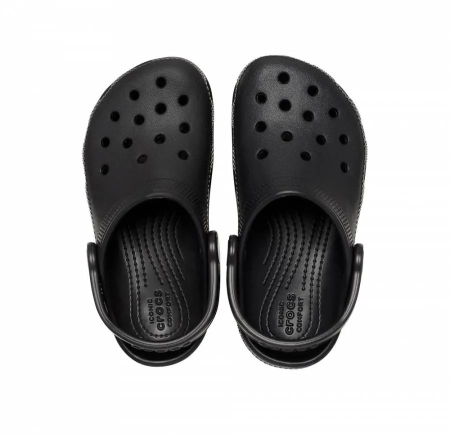 CROCS CLASSIC CLOG K 206991-001 BLACK