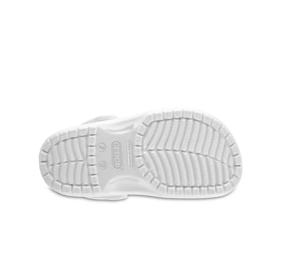 CROCS CLASSIC CLOG T  206990-100 WHITE