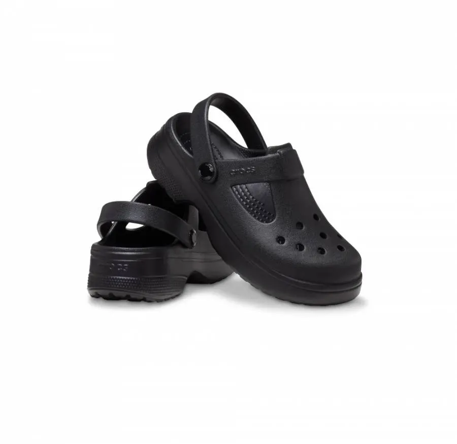 CROCS CLASSIC MARY JANE CLOG K 210615-001 BLACK