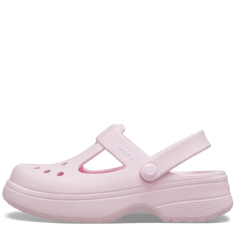 CROCS CLASSIC MARY JANE CLOG K 210615-6ZW PINK MILK