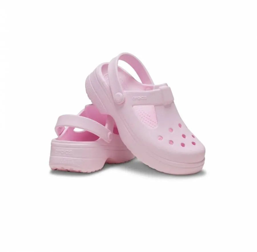 CROCS CLASSIC MARY JANE CLOG K 210615-6ZW PINK MILK