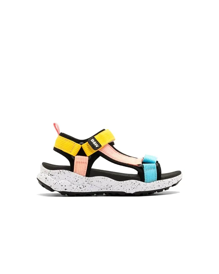 CONGUITOS SANDALS STRIPS BJSH360003-BLAC BLACK/MULTI
