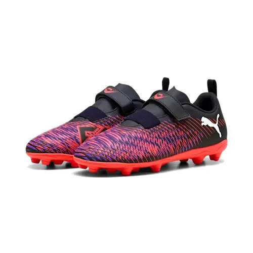 PUMA FUTURE 8 PLAY 108286 01 BLACK/WHITE/GLOWING RED