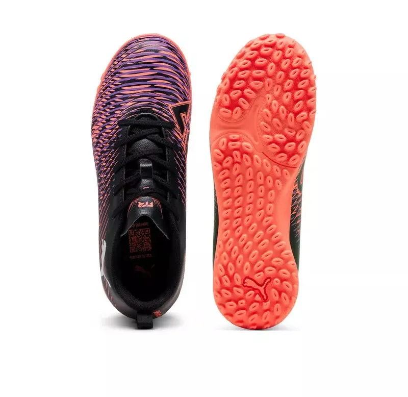 PUMA FUTURE 8 PLAY TT JR 108396 01 BLACK/WHITE/GLOWING RED