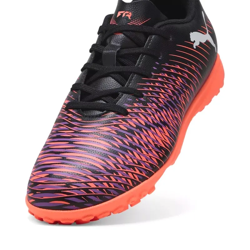 PUMA FUTURE 8 PLAY TT JR 108396 01 BLACK/WHITE/GLOWING RED
