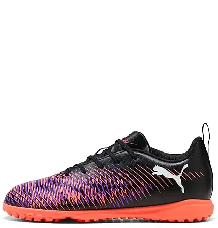PUMA FUTURE 8 PLAY TT JR 108396 01 BLACK/WHITE/GLOWING RED