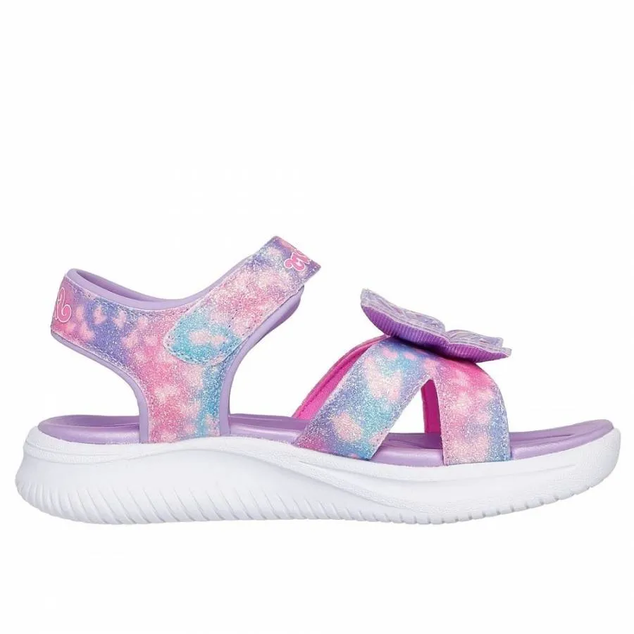 SKECHERS JUMPSTERS SANDAL S LIGHTS BUTTERFLY BRITES 303109L/LVMT LAVENDER/MULTI