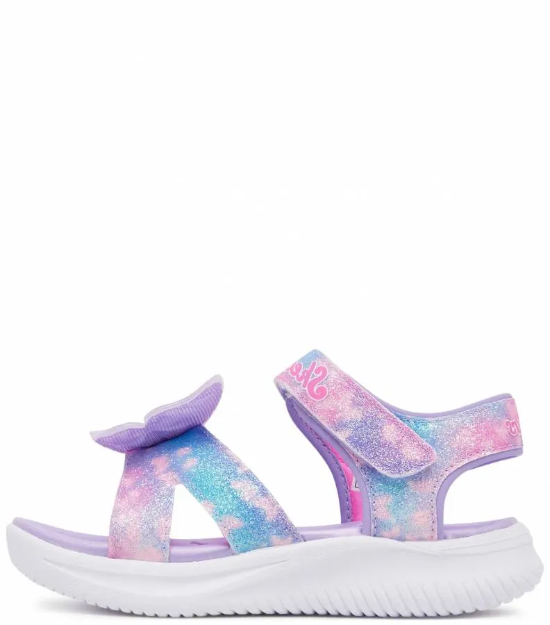 SKECHERS JUMPSTERS SANDAL S LIGHTS BUTTERFLY BRITES 303109L/LVMT LAVENDER/MULTI
