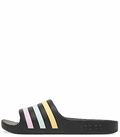ADIDAS ADILETTE AQUA KIDS SLIDES JP5774 CBLACK/ORGTIN/HALMIN