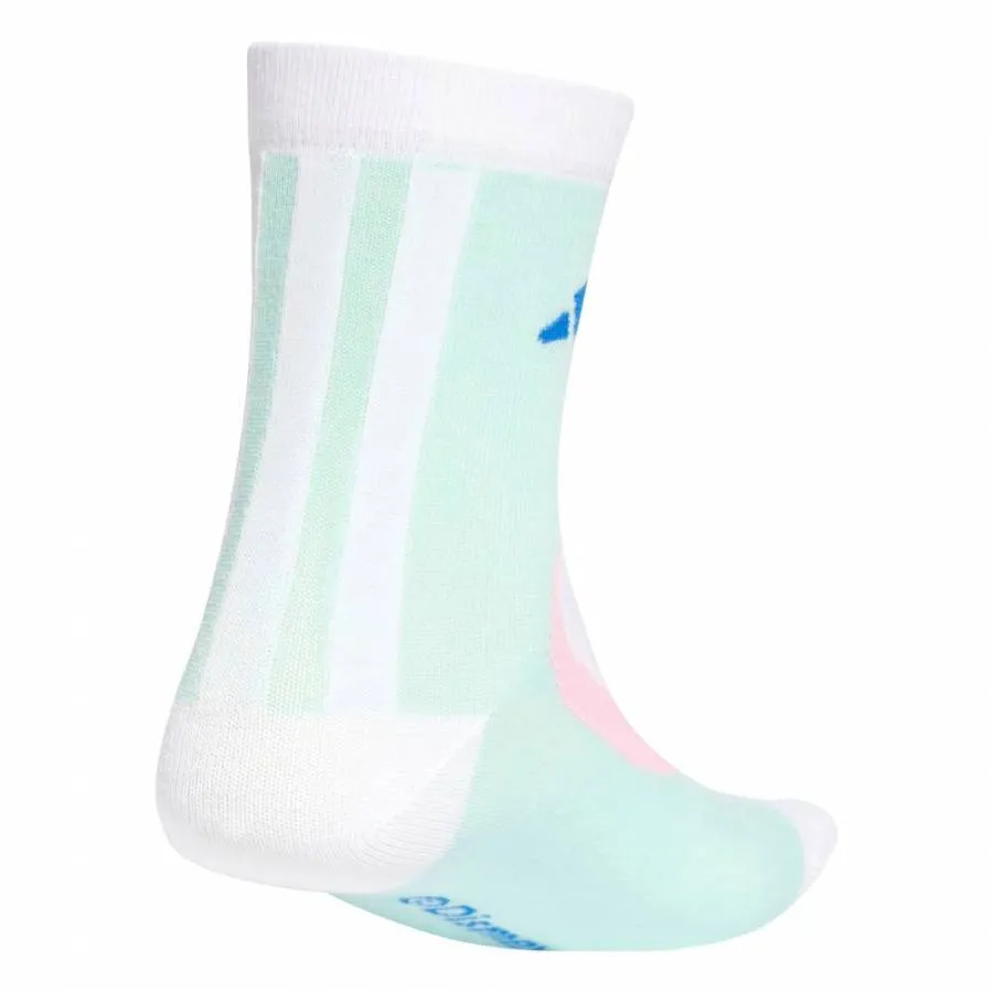 ADIDAS LK DY LS 3P SOCKS JD8120 SO WHITE/LTBLUE/SEFLAQ