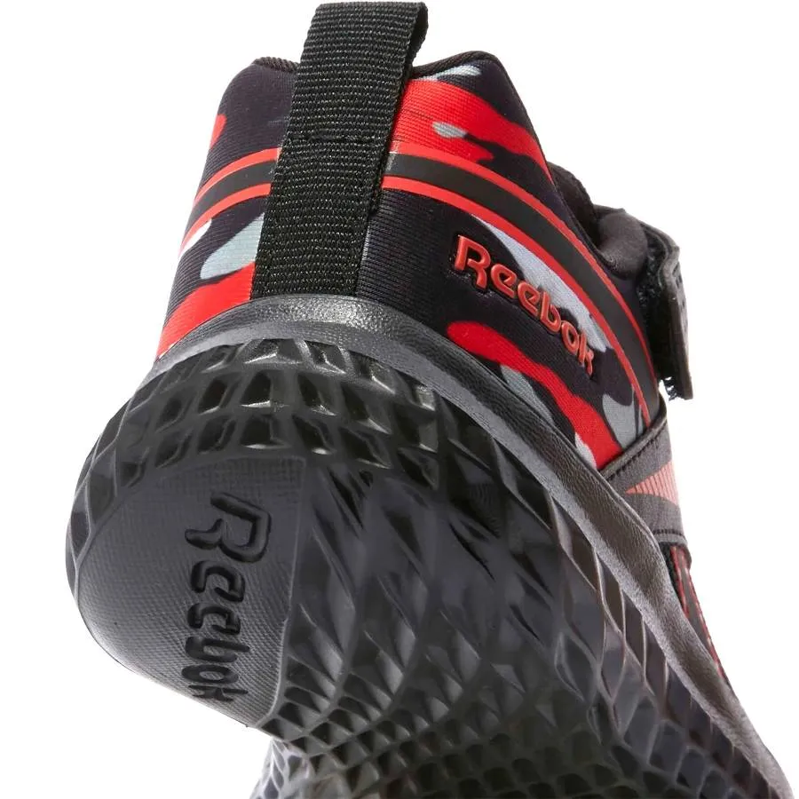 REEBOK RUSH RUNNER 5 ELASTIC LACE 100209181C BLACK/RED/WHITE