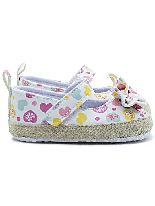 CHILDRENLAND BALLERINA D4036 WHITE/PINK