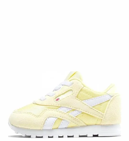 REEBOK CL NYLON INF 100211401 YELLOW/WHITE