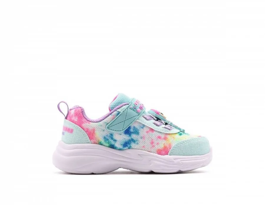 SKECHERS SNUGGLE SNEAKERS SKECH SQUAD 302214N/MTMT MINT/MULTI