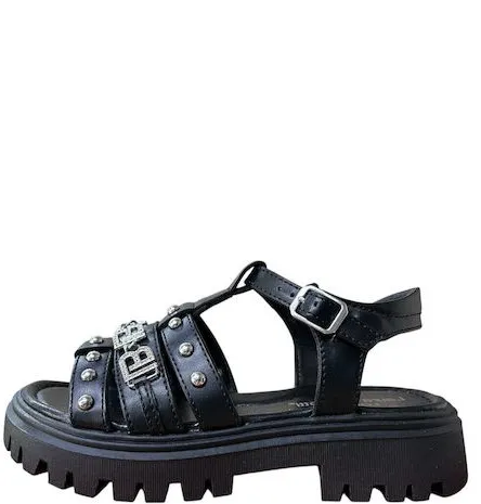 LAURA BIAGIOTTI GIRLS SANDAL L-9620 BLACK/BLACK