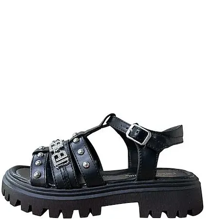 LAURA BIAGIOTTI GIRLS SANDAL L-9620 BLACK/BLACK