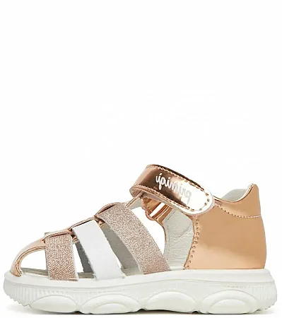 PRIMIGI SANDAL GIRL 7872011  GOLD/PINK GLITTER/PLATINA