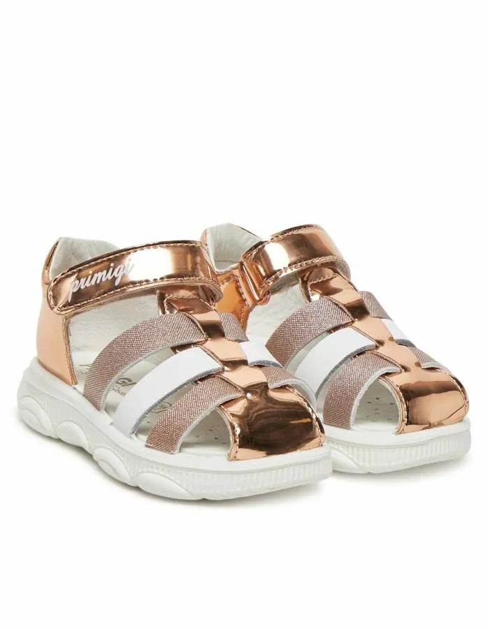 PRIMIGI SANDAL GIRL 7872011 GOLD PINK/GLITTER/PLATINA