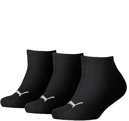 PUMA KIDS SOCKS LOW 3PACK 701231273-200 BLACK/BLACK