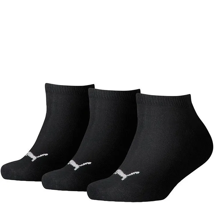 PUMA KIDS SOCKS LOW 3PACK 701231273-200 BLACK/BLACK