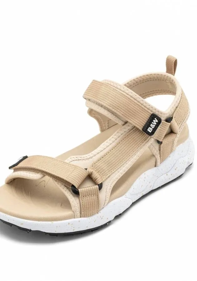 CONGUITOS SANDALS STRIPS  BJSH360001-LGOL GOLD/BEIGE